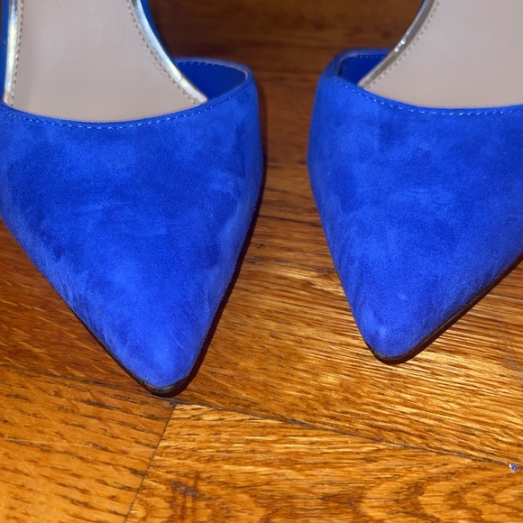 Jessica Simpson Cayna Suede Ankle Strap Pumps - Picture 6 of 7